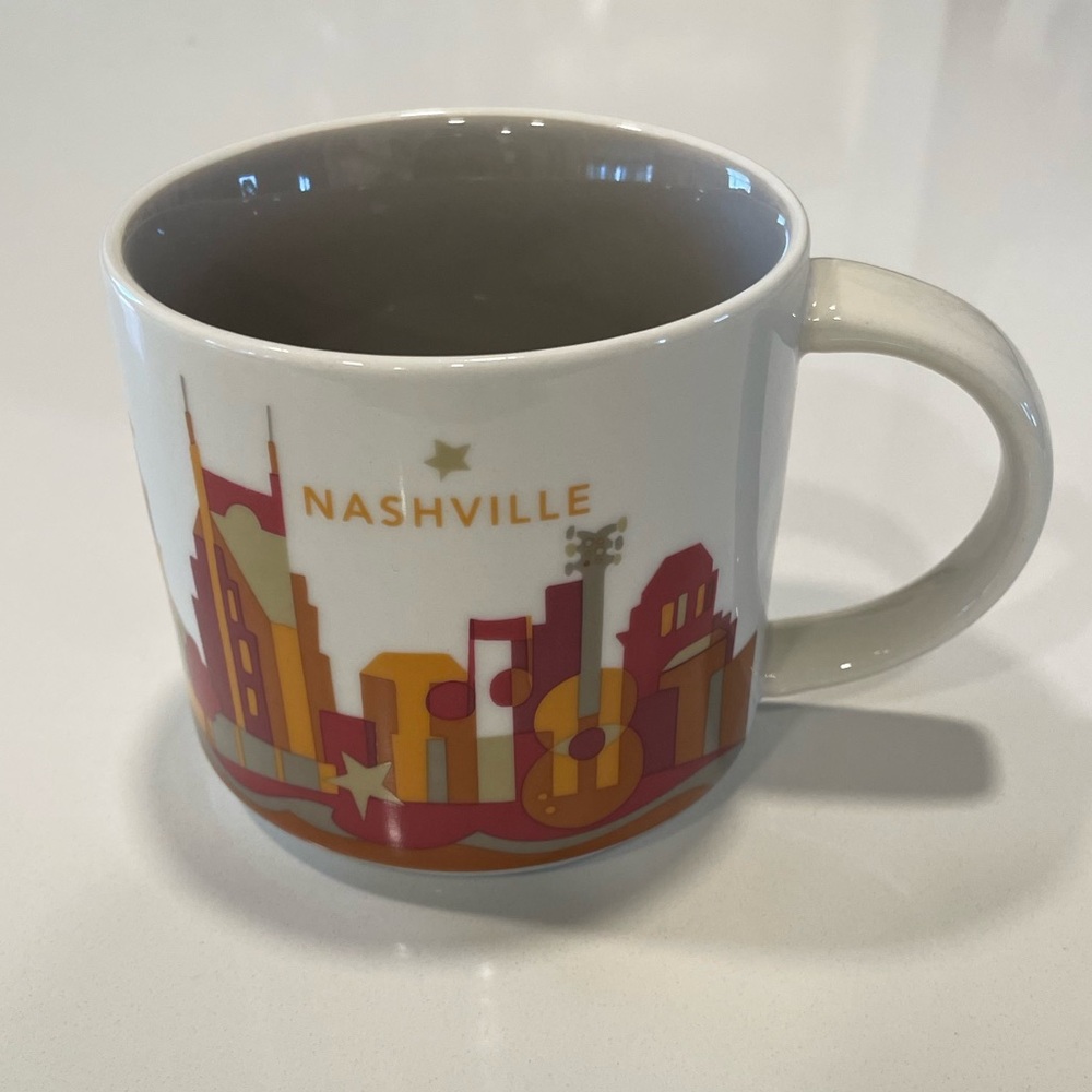 Starbucks Nashville You Are Here Mug